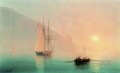 ayu dag on a foggy day 1853 Romantic Ivan Aivazovsky Russian